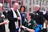 2011 Lourdes Pilgrimage - Archbishop Dolan with Malades (65/267)